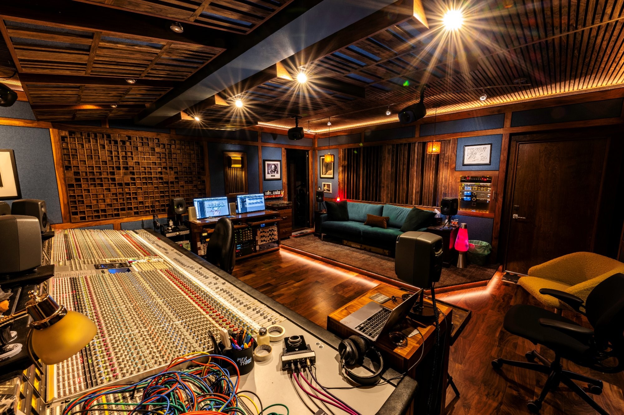 Bob Clearmountain's Mix This! — SSL console, lounge, and immersive Dolby Atmos environment